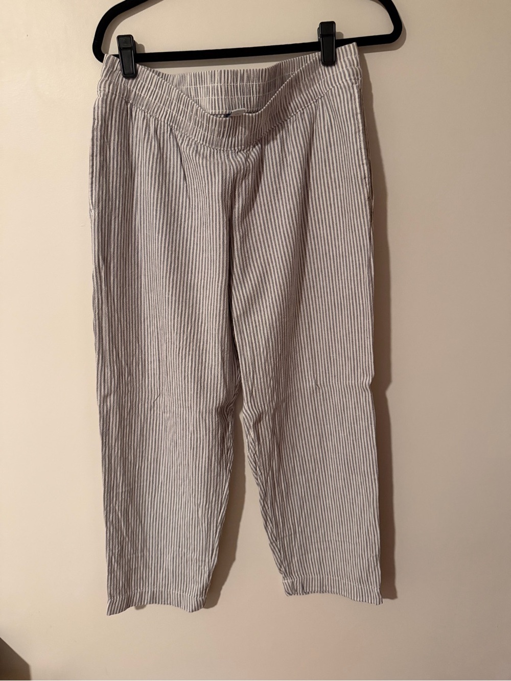 Old navy Gray Pinstripe Casual Pants